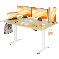 Amazon | Claiks 昇降デスク 大きめ 電動 パソコンデスク 昇降式